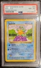1999 POKEMON Base Set SHADOWLESS SQUIRTLE PSA 8 NM-MINT #63/102