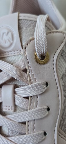 Michael Kors MK Women's outline jacquard muse trainers sneakers size 8M new - Picture 7 of 11