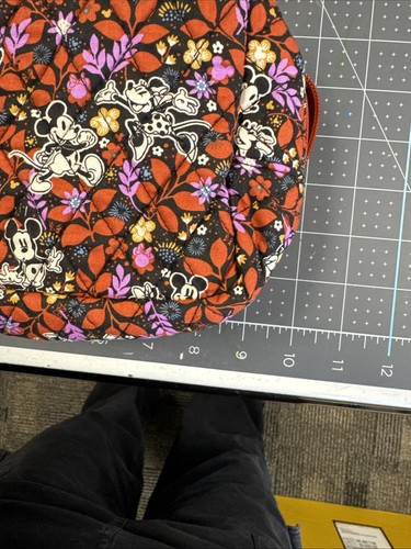 Vera Bradley Disney Mickey and Friends Flirty Vine Floral Medium Cosmetic Bag - Picture 6 of 7