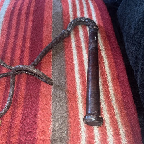 Vintage Leather HORSE Whip - Picture 8 of 9