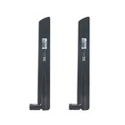 2 Pcs 3G 4G 5G Antenna 600-6000MHz 18DBi Gain SMA Male for   Card Wifi2125