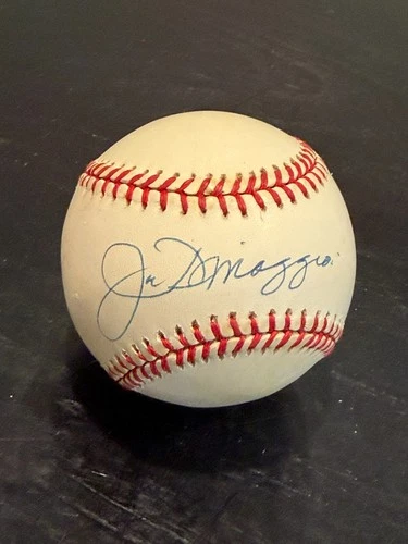 Joe DiMaggio Signed Baseball with COA