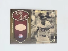 2005 Donruss Timber & Threads Combo Materials Alfonso Soriano #TT-2