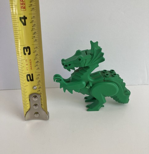 Lego 6082 Fire Breathing Fortress Castle grüner Drache nur Figur - Bild 2 von 5