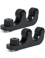 Kayak Paddle Holder, Save Track Space, Mount Medium, Black 