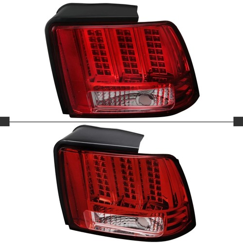 Red Tail Lights Fits 1999-2004 Ford Mustang LED Sequential Signal Brake Lamps - Bild 4 von 7