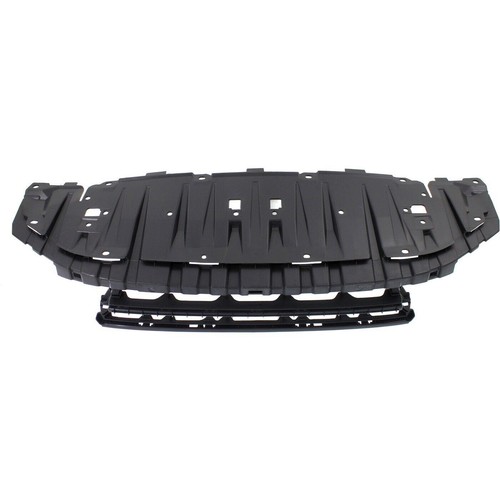 Bumper Grille For 2013-2015 Honda Civic Center Black Plastic - Picture 4 of 5