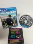 Watch Dogs 2 PS4 PlayStation 4 Complete CIB Tested Works Clean Minty