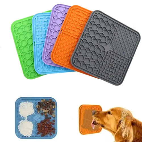 Alimentador lento de silicona para lamer mascotas para perros herramienta de distracción de baño - Imagen 2 de 34