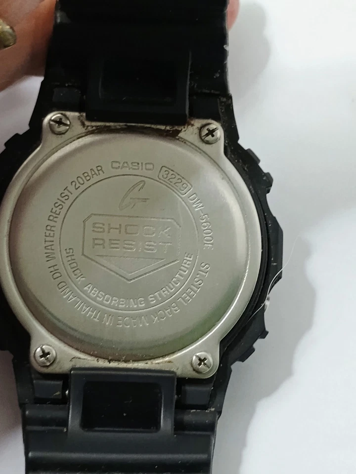 Casio Hombre G-Shock Iluminador Reloj Digital Resistente a Golpes Agua Foto 4 de 4