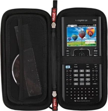Mchoi Shockproof Carrying Case Suitable for Texas Instruments All Black 