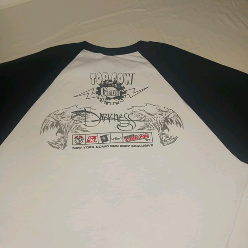 XL Tshirt White Black NY Comic Con 2007 by Top Cow Gear - Picture 3 of 6
