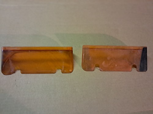 71 72 73 74 Amx Javelin Front Valance Turn Signal Lenses - Picture 5 of 5