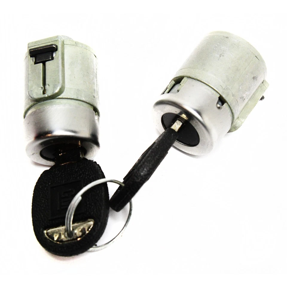 Juego de 2 cilindros de cerradura de puerta D528A AC Delco para camioneta Chevy GMC C2500 C3500 par Foto 4 de 4