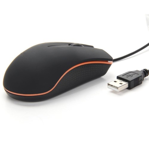 USB -Kabel -Optical Maus 1200 DPI Computer Maus 3 Tasten Ergonomische Mäuse (sch - Bild 8 von 10