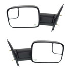 Power Heated Flip Up Tow Mirror Assemblies For 02-10 Ram P/U Left + Right (Pair)