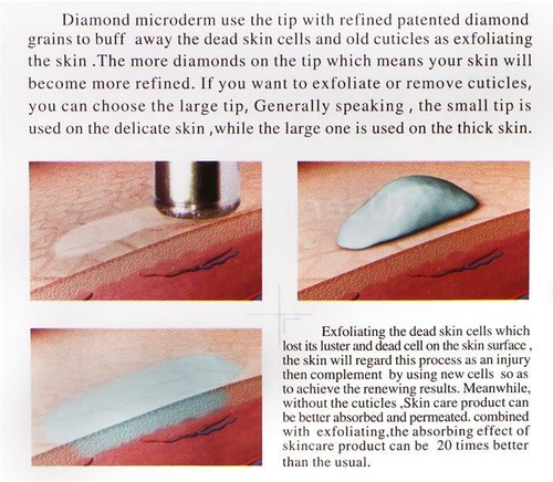 Diamond Dermabrasion Peeling Machine Microdermabrasion Facial Skin Rejuvenation - Picture 6 of 10