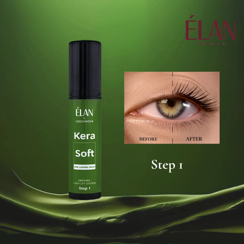 ELAN KeraVeg Wimpernliftsystem, Lifteserum, Serumfixer, Kera Tint schwarz - Bild 3 von 7