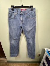 Levi's Red Tab Jeans 511 Big Boy Youth Size 16 Reg 28x28" Blue Light Wash Denim