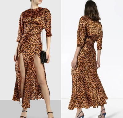 THE ATTICO - NEW $1,500 LEOPARD-PRINT 