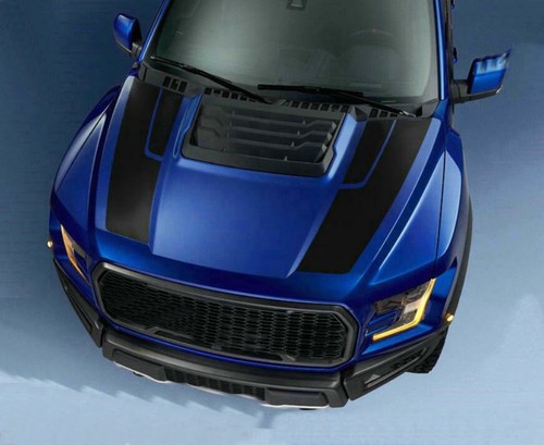 Bonnet Sticker Decal Kit For 2017 FORD F-150 RAPTOR Hood Graphics Vinyl Stripe - Bild 4 von 14