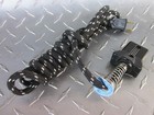 Black/White Vintage Cloth Covered Electrical Cord f. sm. Kitchen Appliances
