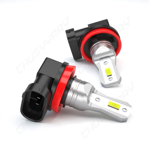 Bombillos LED Focos Para Auto Carro H11 Luz De Coche Faros Faro Delanteros White - Picture 2 of 11