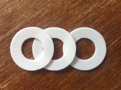 3 Shimano Quick Drag Washers Teflon PTFE Aerlex 10000 XTB XSB QD 1 Spool Convert - Afbeelding 1 van 4