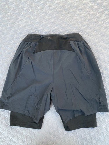 Inov8 Mens Race Elite 7 Inch Running Shorts Pants Trousers Bottoms Black Sports - Picture 5 of 11