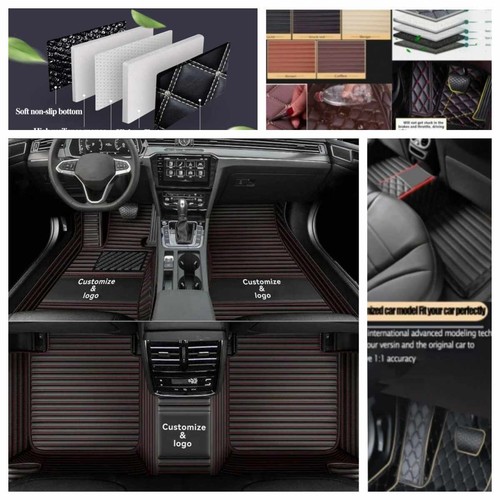 For Nissan Cube-Frontier-CTR-Juke-Kicks-Leaf Car Floor Mat All Weather Luxury - Imagen 17 de 23