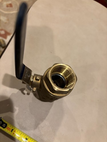 AMERICAN VALVE, BRONZE BODY, BALL VALVE 1" *MADE IN USA* 1" FIP - Picture 2 of 5
