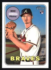 Mike Soroka 2018 Topps Heritage #657 BASEBALL Card