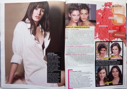 French ELLE 2008: JENNIFER ANISTON_UMA THURMAN_ANNE HATHAWAY - Imagen 8 de 9