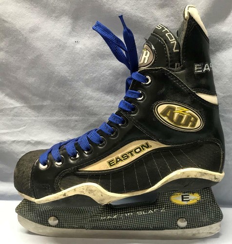 Easton AIR Ice Hockey Skates - Blue Laces - Big Kids Youth Size 5 - Scuffed - Picture 8 of 11