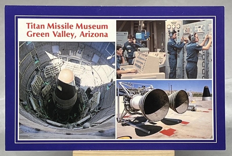 Titan Missile Museum Green Valley Arizona Postcard Multi View