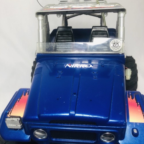 Vintage Nikko Trailblazer Truck Land Cruiser RC With Remote, Battery And Charger - Picture 9 of 18