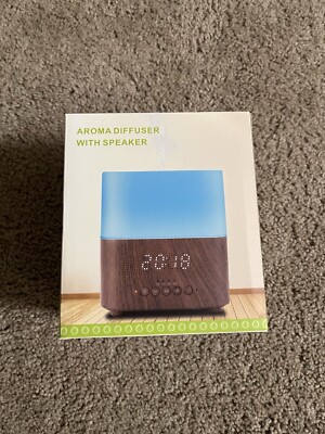 Freshetech Essential Oil Aroma Air Diffuser With Bluetooth Speaker & RGB Lights