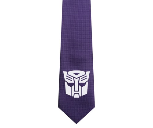 Corbata Transformers Autobot Delgada Hombre Tejida Seda 2,5" Novio Mejor Regalo - Imagen 5 de 19
