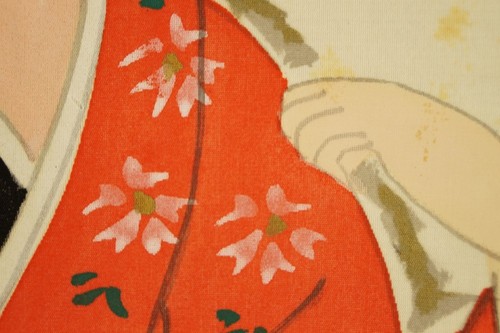 Beauté rouleau dimage japonais vendre peinture kakemono roll-up painting art Japon 4707