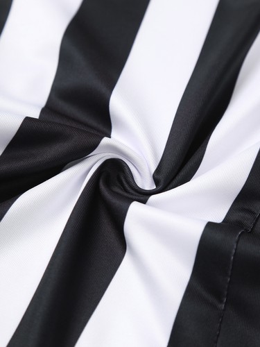 Body canottiera uomo a righe atletica bodycon tuta wrestling singlet - Foto 29 di 49