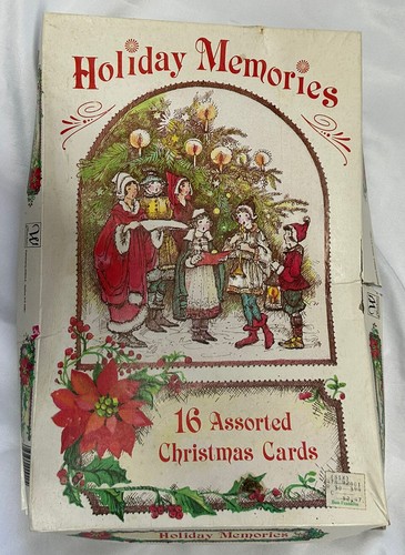 Westchester Doehla Holiday Memories Christmas Greeting Cards Envelopes Vintage - Picture 9 of 10