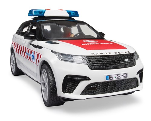 Bruder Spielzeug 02885 Range Rover Velar Notarztfahrzeug PKW Auto Rettungswagen - Bild 4 von 7