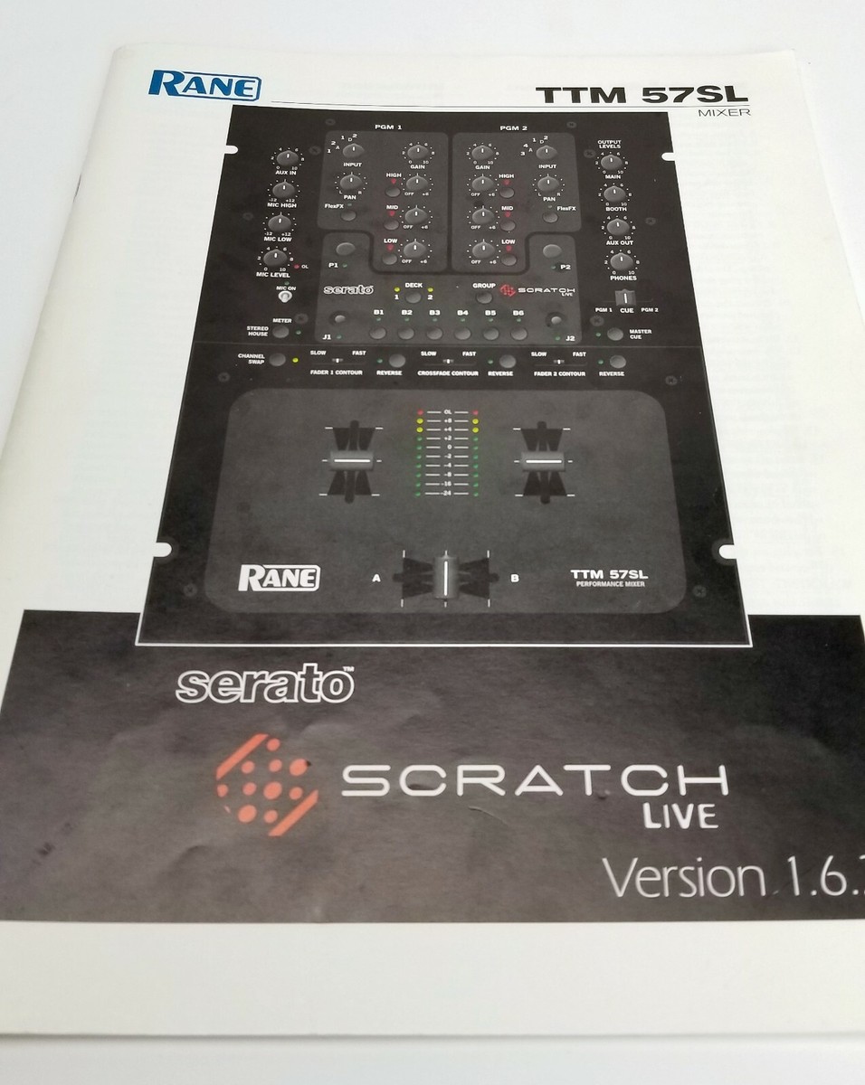 Rane TTM 57SL 2-Channel Serato Performance DJ Mixer | eBay