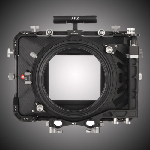 JTZ DP30 Film Carbon Fiber 4x4" Matte Box 15mm/19mm for Sony ARRI RED DSLR - Foto 5 di 6