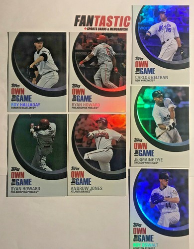2007 Topps Insert & Parallel YOU PICK Generation Now, Gold/2007, Own the Game et - Picture 19 of 20