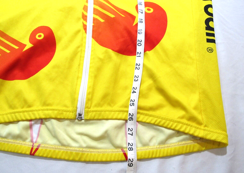 SMS Santini Saunier Duval Cycling Jersey Full Zip Italy Made Size XL (Like US L) - Picture 7 of 11