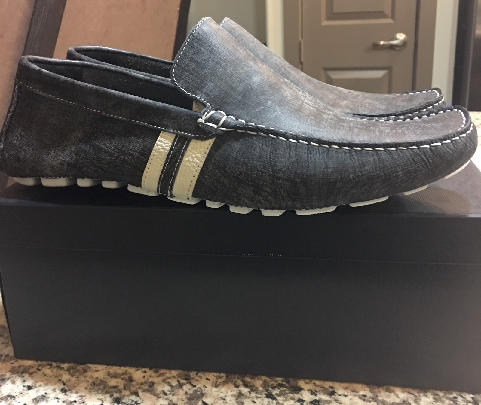 Scarpe casual da uomo blue saks fifth avenue Loafer Shoes Sz. 13 Retail 5 Scarpe casual da uomo blue saks fifth avenue Loafer Shoes Sz. 13 Retail 5