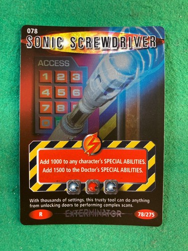 DOCTOR WHO BATTLES IN TIME CCG/TCG - (EXTERMINATOR) SINGLE CARDS - Picture 32 of 36