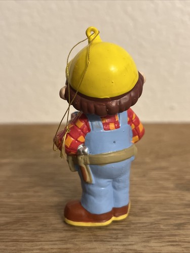 Bob The Builder 4” Action Figure Solid Pvc Toy Ornament - Picture 8 of 14