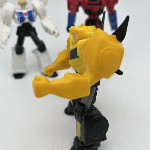 McDonald’s Transformers Robots disfrazados brazo fuerte Optimus Prime Bumblebee - Imagen 14 de 19